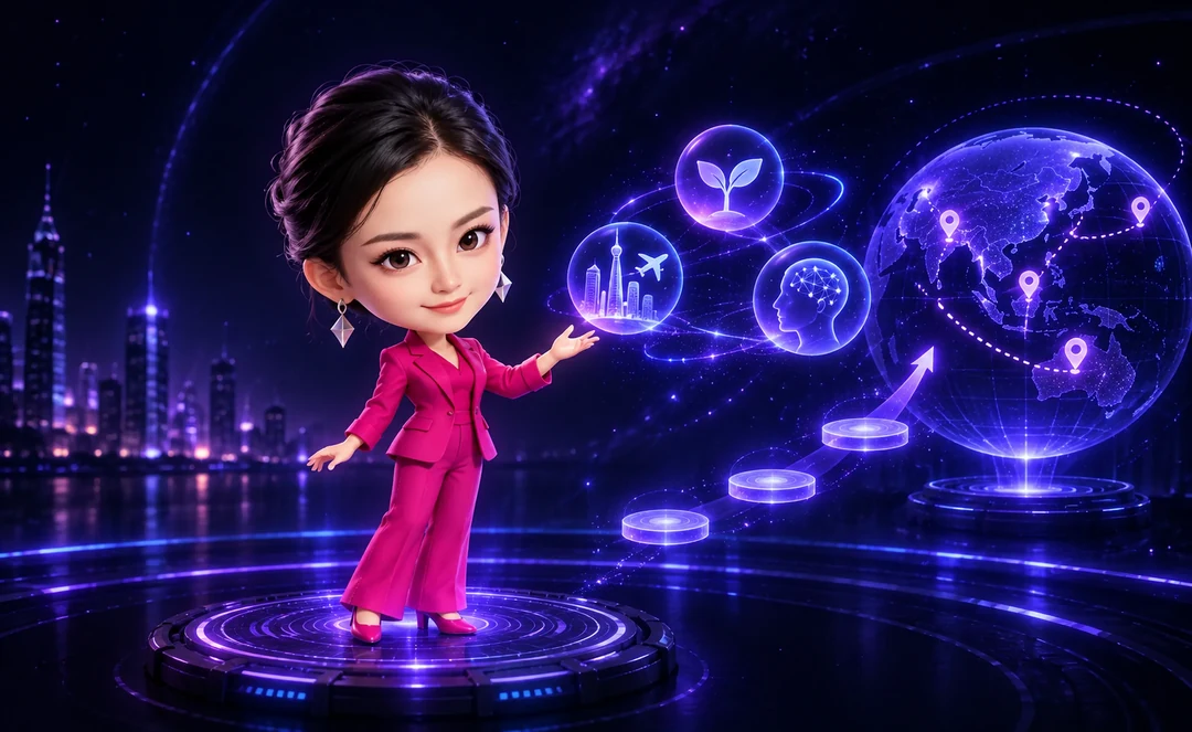 雷敏Q版3D形象：连接平台、产业与合作